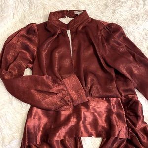 Ruby blouse open back